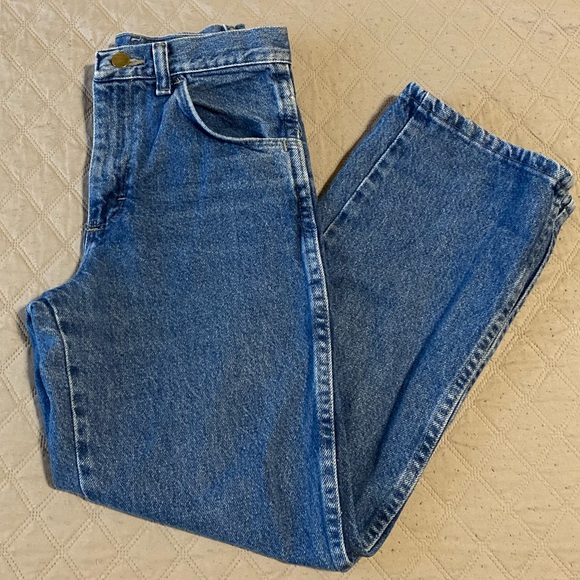 High waisted denim pants - Picture 2 of 9